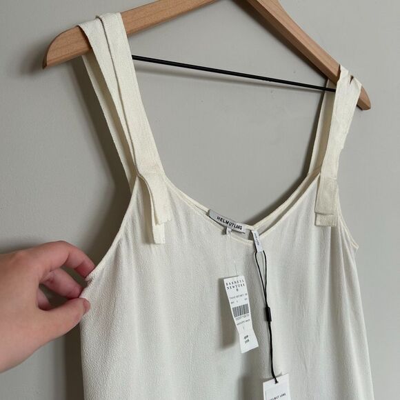 Helmut Lang Double Strap Top - Ivory - Picture 7 of 9